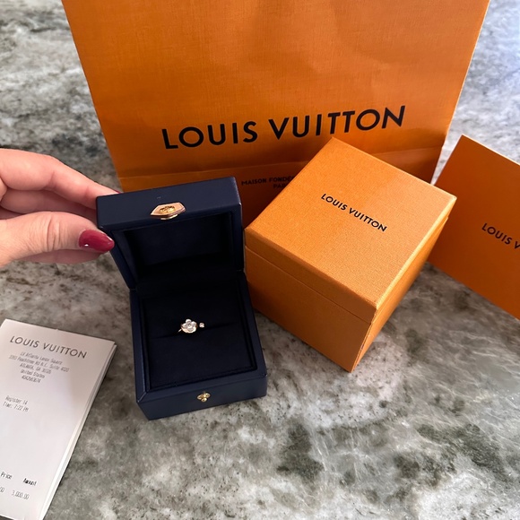 Designer LV Ring - Picture 1 of 12